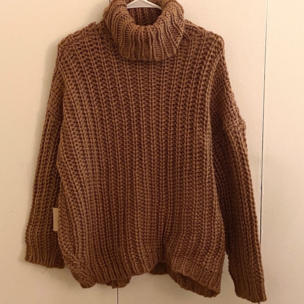 Forever 21 Ribbed Turtleneck Sweater